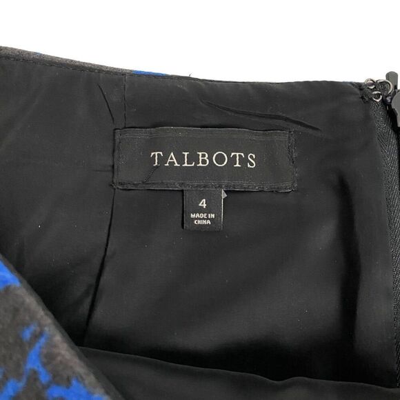 Talbots Wool Blend size 4 Straight Skirt Lined - Picture 3 of 4